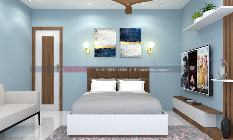 Minimalist Spacious Bedroom Design