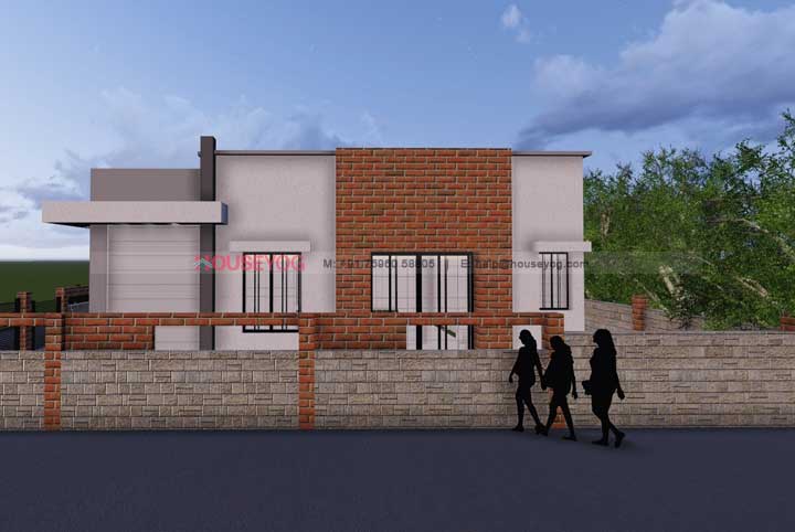 House Elevation - Rear View