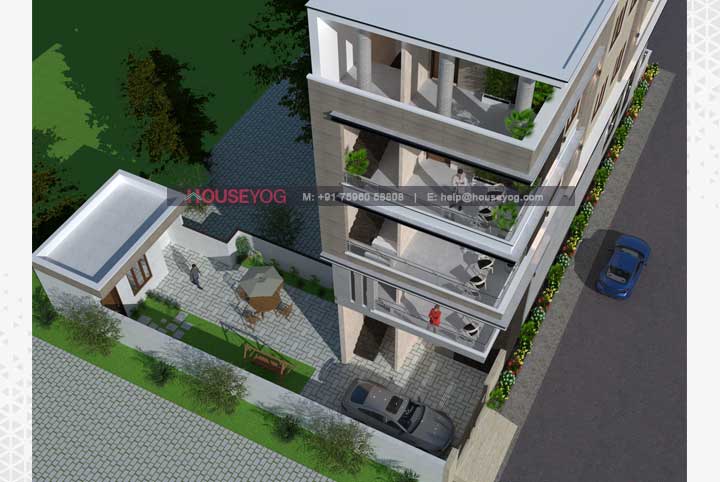 House Elevation - Aerial View