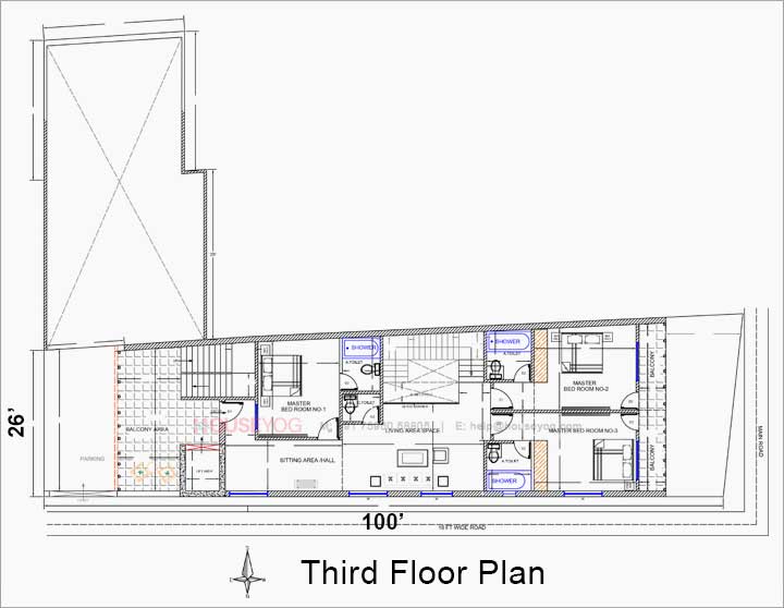 Third floor plan